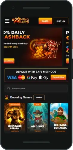 BoomingSlots casinò registrazione